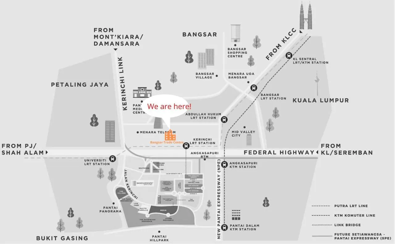 Apartment The President - Bangsar South Mid Valley Kuala Lumpur